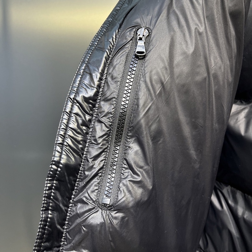 Ralph Lauren Black Hooded Down Jacket - Picture 7 of 9